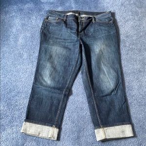 Simply Vera  Straight Leg Cropped Size 12